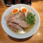 麺家 たけ田 - 味玉塩らーめん