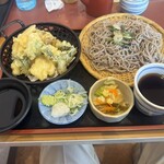 清水十割 そばいち 高崎総本店 - 山菜天ぷら蕎麦1,280円税込