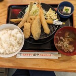 Kushikatsu Tanaka - 上串カツ定食