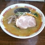 味の濱龍 - 味噌ラーメン(モヤシ入)　@650円