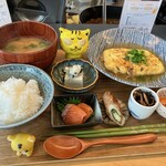 フーナ - 肉巻き卵定食　1,500円(税込)