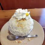 かき氷倶楽部 - カモミールミルクかき氷