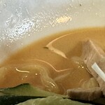 Chuukaryouri Shouryuu - スープ。濃すぎず薄すぎず、ホントにちょうど良い塩梅。そして冷え冷え。美味しかったです。