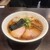 八雲 - 料理写真:肉ワンタン麺ハーフ黒だし大盛り 1,220円