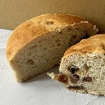 人舟 - 紅茶酵母パン　断面