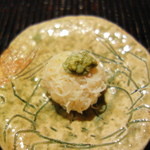 神楽坂 石かわ - 松葉ガニの飯蒸し