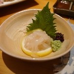 飛騨の味 酒菜 - 白エビの刺身