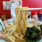 Ramen Shoppu - 「ねぎチャーシューメン」の麺
                        2024年5月24日