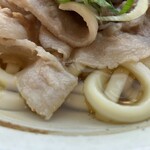 うどん 讃香 - ♫あは〜んばか〜ん！そこはオヘソなの〜(by木久扇)