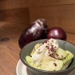 Senshu Mizunasu Marinated Garlic Yogurt Sauce with Sumac Flavor