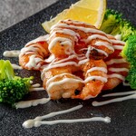 Special shrimp mayonnaise Teppanyaki