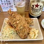 めし家 やまや - アジフライ　フワッフワ