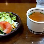 ビーフ亭 - サラダ・スープ