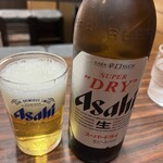 Tonkatsu Iwashiro - ビールは小瓶