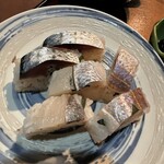三代目木村屋 - サバ・鯛・イトヨリ鯛の棒寿司