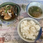 HOA SEN - 豚の角煮　ご飯付
