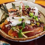 手作り和食 つぐみ - かつおのタタキ丼