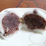 上州屋餅店 - 中の粒餡も絶妙です