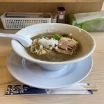 めんや 安寿 - 煮干しそばの細麺