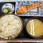 Daiichi Shiyokudou - 焼き鮭定食680円