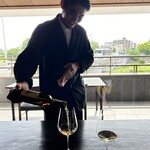 middle - 新婚中田さんのワインペアリングも素晴らしい☆