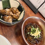 炭火焼鳥 大笑 - お通し