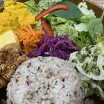 鳥〇食堂×タニタカフェ  くずはモール店 - カフェプレート➕