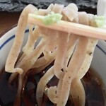 古古 - もり蕎麦　黒っぽいの