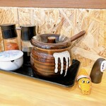 手打ちうどん 大蔵 - 今回は、一味を使わなかったけど
      ぜったい風味が増すと思います◎