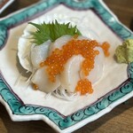 キラクニ - ホタテの刺身