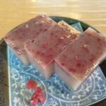 Sobadokoro Yuusui - 蕎麦羊羹。甘過ぎず美味しかった