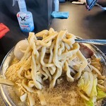 RAMEN HITONI YASASHIKU - 【国産豚ラーメン＝ワシワシ太麺】