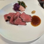 洋食 つばき - 自家製ローストビーフ