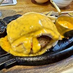 ブロンコ ビリー 大宮南中野店 - ラザニアチーズハンバーグランチ