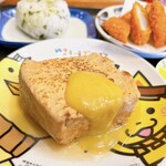 Furusato Udon - おでんの豆腐 150円
                      今日は1番、味の染みている所から