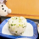 ふる里うどん  - おにぎり(ひろし) 80円
      私の職場で、ひろしは人気No.1♡