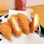 ふる里うどん  - いかチーズフライ 200円