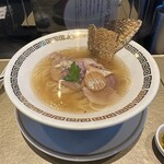 Taipaitan Ra-Mem Marudesankaku - 鯛清湯さらり(970円、斜め上から)