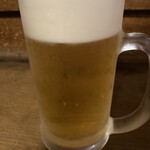 源氏 - 一杯目は生ビール