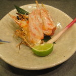 和風花紋 - 車えび頭焼き