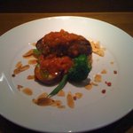 Bistoro Bonheur - ランチ バベットステーキ トマトソース