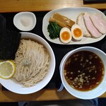 らぁ麺 結 - 特製つけ麺あっさり・中盛り