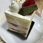 五感 北浜本館 - 完熟苺ショートケーキ