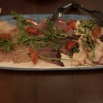 トラットリア ラ タルタルギーナ - 鮮魚のカルパッチョ