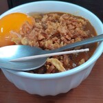 大衆酒場2.0とぽす - ★★まんちゅうカレー 490円 天かすみたいなのがたっぷり！サイズ小さいのでCPイマイチだけど美味しい！