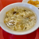 四川 - ランチスープです。（2024.5 byジプシーくん）