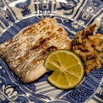 日本料理 柳燕 - 千葉竹岡の太刀魚、ドラゴン　おから添え