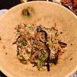 日本料理 柳燕 - お替り　山椒を振って