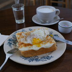 Solo - クロックムッシュ＋目玉焼き（2024.3.18）