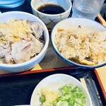 Shouzan - 豚肉W、炊込みごはん